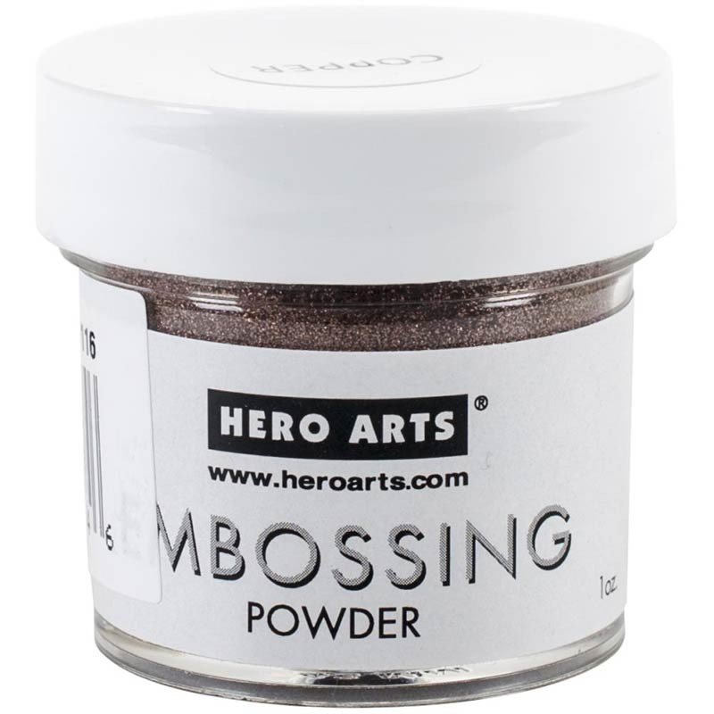 Hero arts copper embossing powder