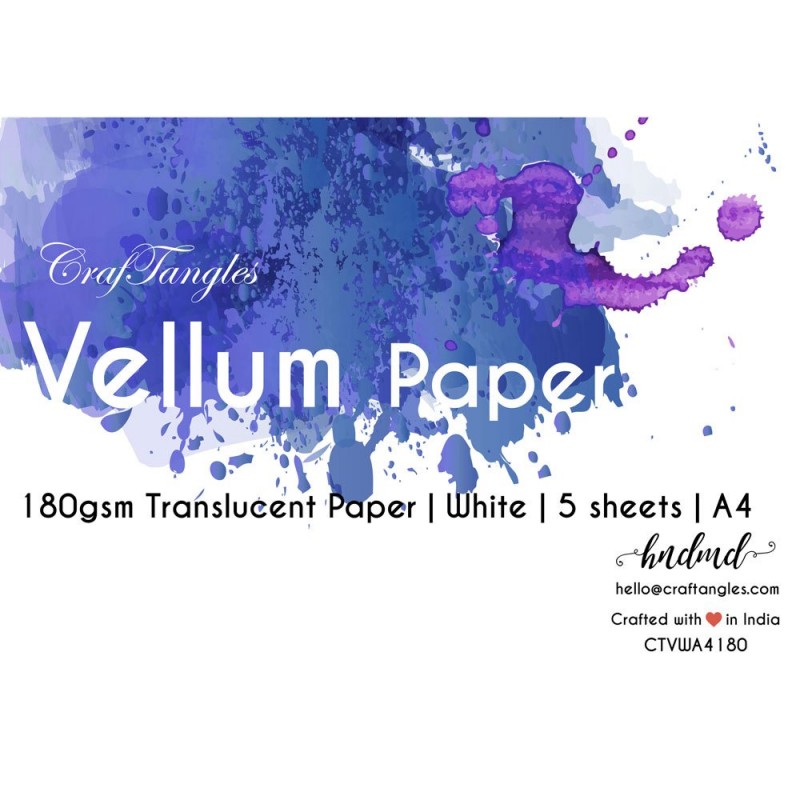 Craftangles paper vellum