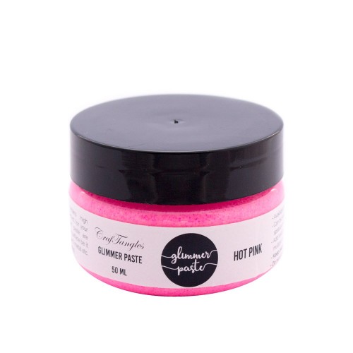 CrafTangles Glimmer Paste - Hot Pink